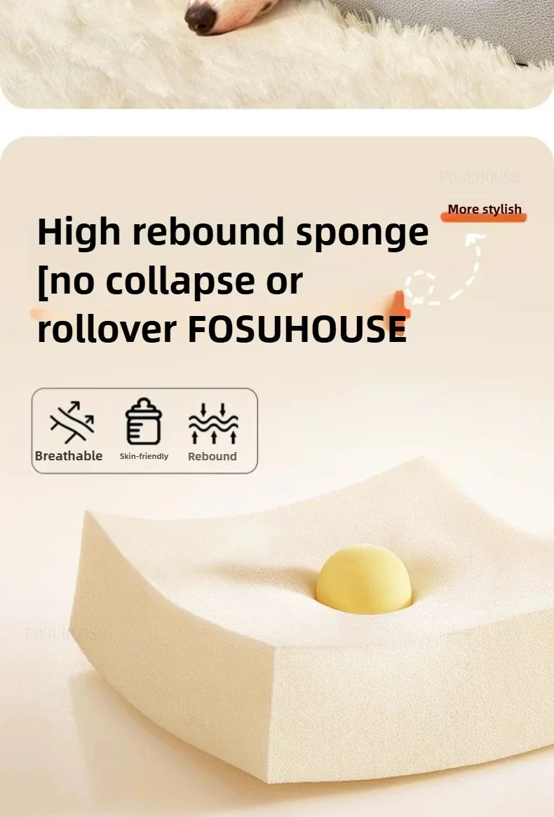 For Household Winter Dog Houses for Pet Shops Large Space Warmth Thicken Pet Cage Creative Comfortable Design House for Dogs