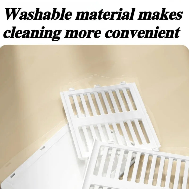 Indoor Dog House Large Space Pet Cage Noiseless Universal Wheel Transparent Dogs Villa Kennel Pet Accessories Products