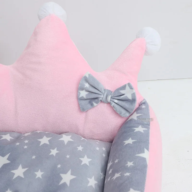 Pakeway Pink Pet Mat Dog Bed Easy To Clean Durable Canvas Foam Pet Mat