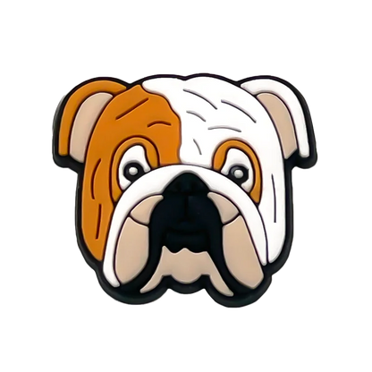 1pcs PVC Dog  Dachshund Corgi Paw Shoe Charms Shoe Decorations Accessories Pins for Women Men Kids Gift,Bulldog Clog Buckles