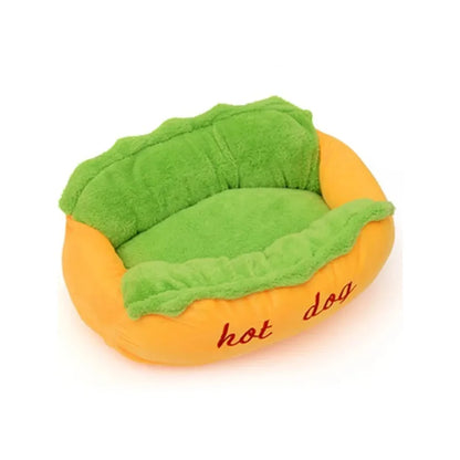 1Pcs Warm Hot Dog Bed Removable Soft Lounger For Dog Small Large Hot Sale Washable Elastic Puppy Cat Pet House Sofa Indoor