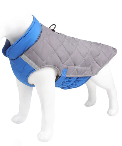 the WINTER DOG - Winter Dog Clothes, Waterproof Dog Vest Jacket for Small/Large Dogs, Warm Pet Dog Coat, Padded Clothes, French Bulldog Outfits