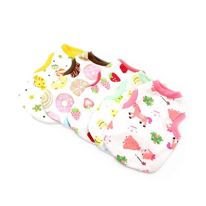 the COOLBARK SUMMER TEE - Dog Clothes Summer Thin Dog Vest T-Shirt, Print Dog Cute Outfits, Chihuahua, Pet Clothing, French Bulldog, Pug Costumes, Puppy Shirts