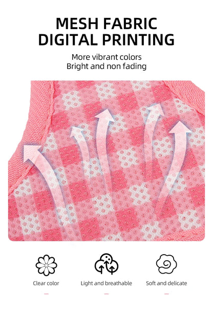 the PLAIDBUDDY HARNESS - Puppy/Kitten Chest Strap, Fresh Plaid Kitten/Puppy Leash, Anti-Break Adjustable Reflective Pet Chest Strap, Small Dog/Kitten Chest