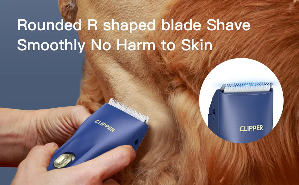 Small Dog Hair Clipper Electric Grooming Trimmer for Pets USB Rechargeable Cat Shaver Animals Haircut Machine waterproof