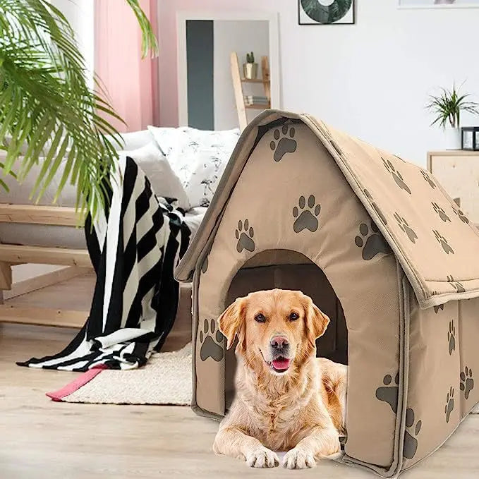 Warm and Comfortable Pets House Detachable and Washable Dog/cat Bed Suitable for Small Dogs and Small To Medium-sized Cats Cave