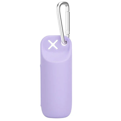 the SILIGO WASTE KEEPER - Silicone Dog Poop Bags Holder, Dog Bags Dispenser, Walking/Stand Portable Feces Collection Bag, Hanging Ring Silicone Storage Box