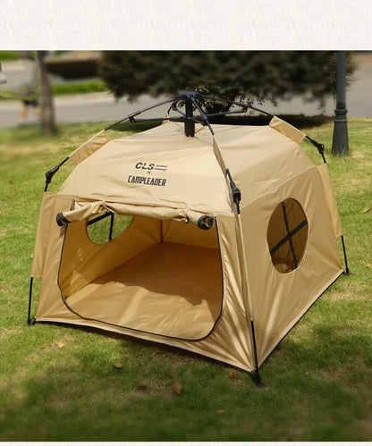 Pet tent fully automatic folding cat dog house portable car large dog rain and sun protection portable tent