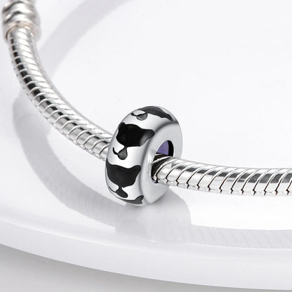 Dog Pet Charms 925 Silver Doggy Paw French Bulldog Bones Beads fit Original Bracelet DIY Fine Jewelry