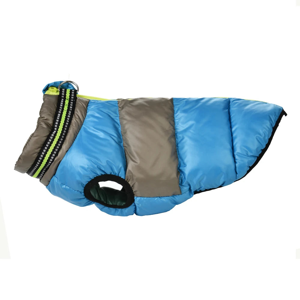 Warm Dog Vest Coat For Winter Cat With Zipper Outdoor Waterproof Puppy Jacket Windproof Pet Outfits For Small Dogs Cat Chihuahua