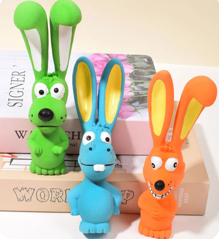 Latex Pet dog toys Squeaky Pets Chew Toys for Small Medium Dogs Bite Resistant Dog Cleaning Tooth Toys Pet Supplies