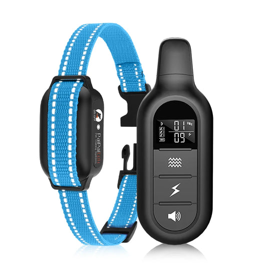 the DOG TRAINER COLLAR - Dog Training Collar with Remote 3300ft, Electric Dog Shock Collar for 3 Training Modes, Dogs E-Collar for Small/Medium/Large Dogs