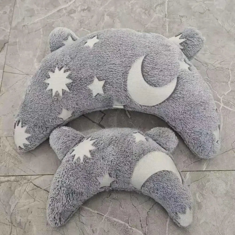 U Shaped Pet Pillow Pet Neck Protection Sleeping Pillow Comfortable Pet Dog Neck Pillow Glowing Washable Pet Calming Toy for Dog