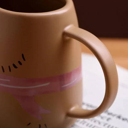 2025 New Ceramic Water Dolphin Cup Capybara Mug Home Breakfast Milk Coffee Mug Cartoon Creative Modeling Cups