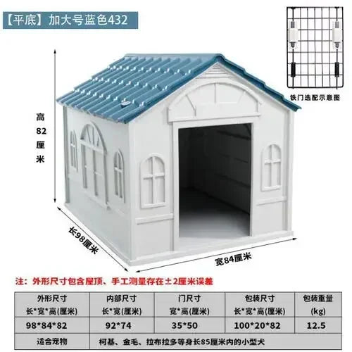 the BACKYARD DOG - Large Kennell Crate Doghouse, Accessories Playpens Outdoor Carrier, Doghouse Pet Supplies, Play Pen Mascotas Dog Furniture