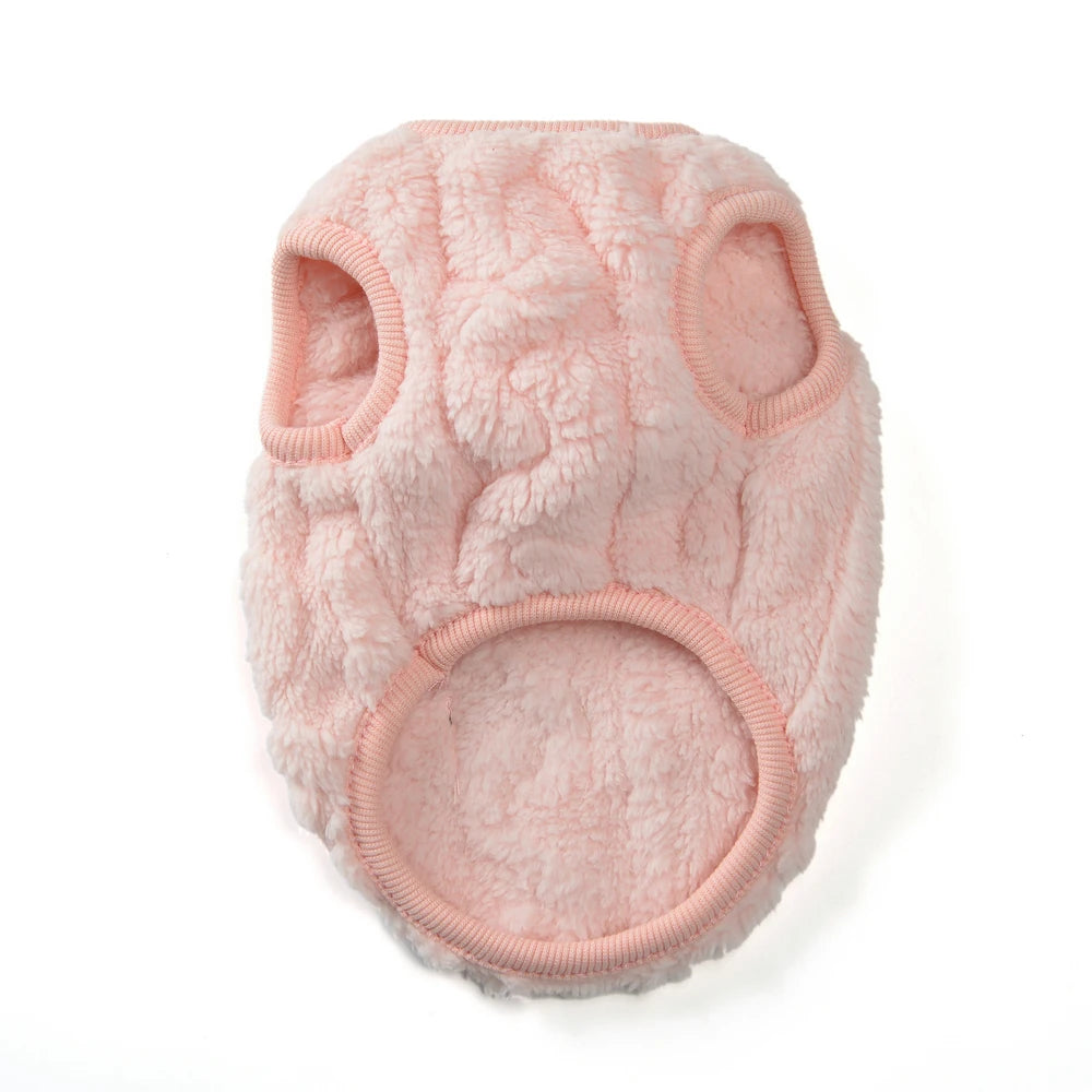 Autumn Winter Warm Dog Clothes For Small Medium Dogs Cats Puppy Soft Cozy Jacket Coat Pet Pullover Schnauzer Yorkies Pug Costume