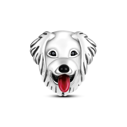 Dog Pet Charms 925 Silver Doggy Paw French Bulldog Bones Beads fit Original Bracelet DIY Fine Jewelry