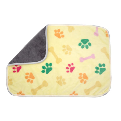 Soft Thickened Dog Blanket Waterproof Diaper Mat Dog Sleeping Mat Pet Blanket Sofa Mat Cat Blanket Warm Bed Sheet Pet Supplies