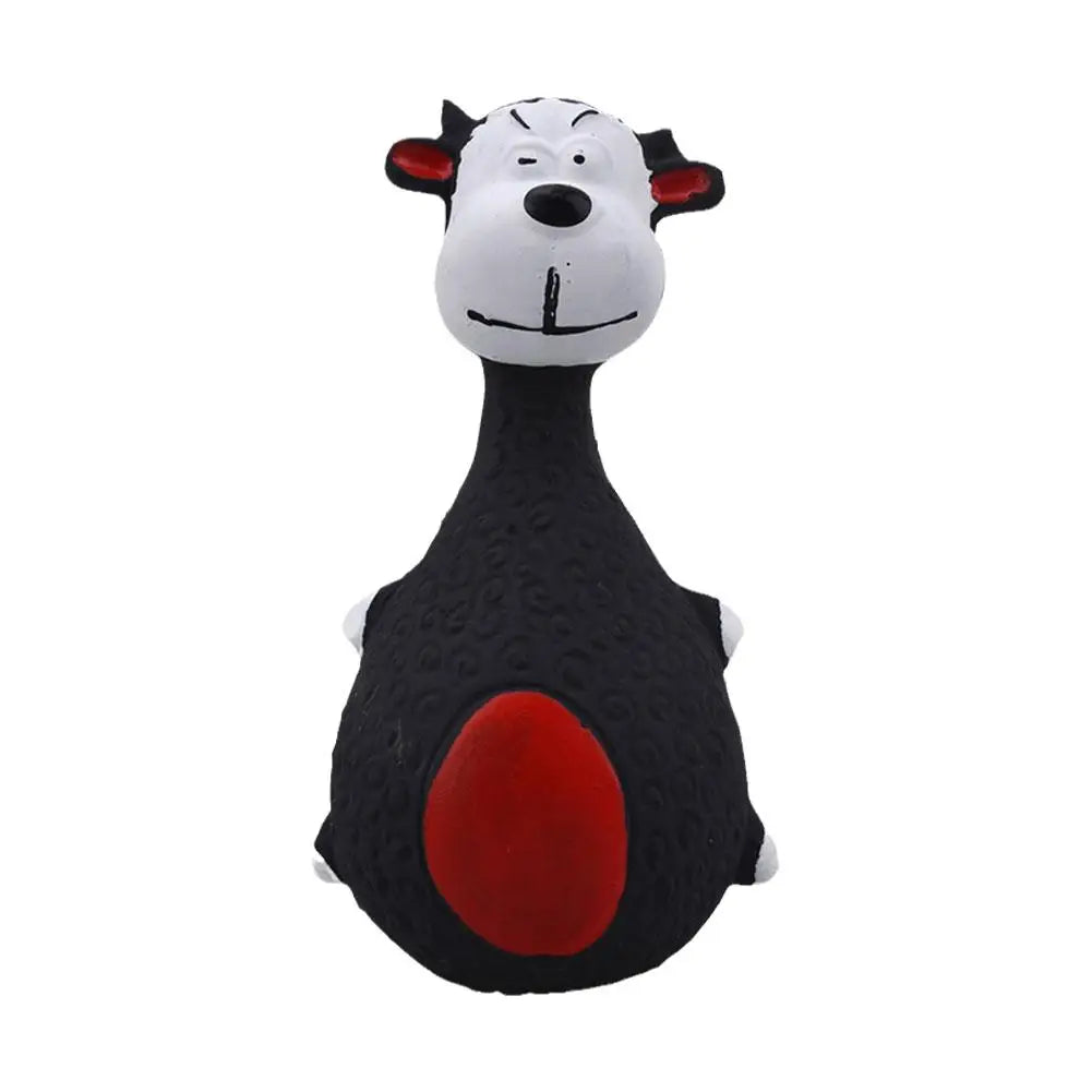Latex Dog Toys Sound Squeaky Elephant/Cow Animal Dog Chew Toy Pet Puppy Toys Gift For Cute Dogs Bite Resistant Dog Accessories