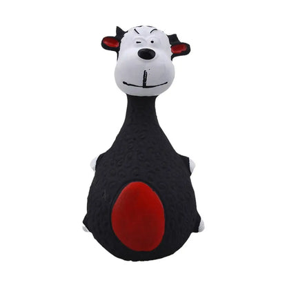 Latex Dog Toys Sound Squeaky Elephant/Cow Animal Dog Chew Toy Pet Puppy Toys Gift For Cute Dogs Bite Resistant Dog Accessories