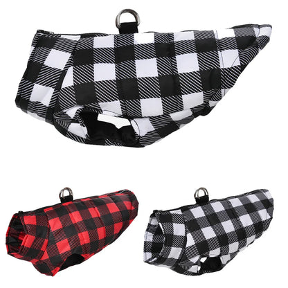 Pet Dog Clothes Vest for Small Medium Dogs Cats Autumn Winter Windproof Puppy Footprint Jacket Coat Bulldog French Pug Chihuahua