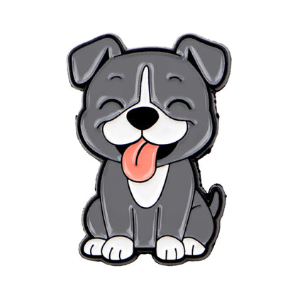 Cute Animals Dogs Cats Enamel Pins Cartoon Frogs Brooch Lapel Pin Badge on Backpack Clothing Accessories Fashion Jewelry Gifts