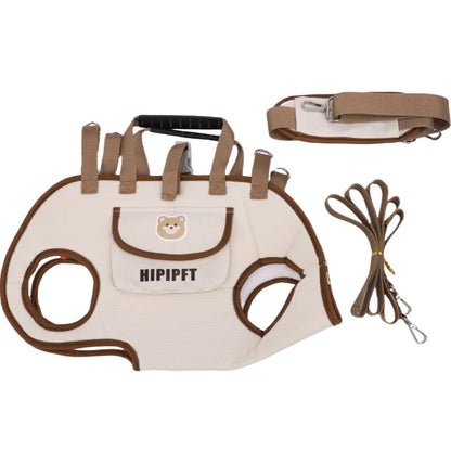 Pet Carrier Backpack with Breathable Mesh for Dogs and Cats –Portable, Lightweight,and Travel-Friendly Tote with Shoulder Straps