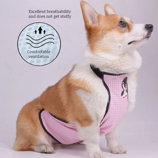 the STAYCLEAN DOG APRON - Dog Belly Cover, Breathable Dog Cloth Anti-Dirty Waterproof Belly Bands, Washable Pet Cloth, Indoor/Outdoor Dog Apron, Pets Costumes