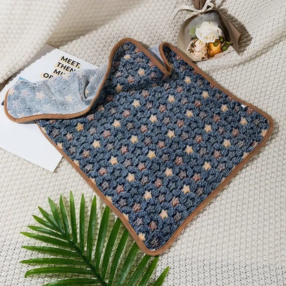 Fluffy Sleeping Blanket for Dog, Sleeping Blanket, Cat Cover, Comfortable Sheet, Winter Insulation, S-XL, Pet Supplies