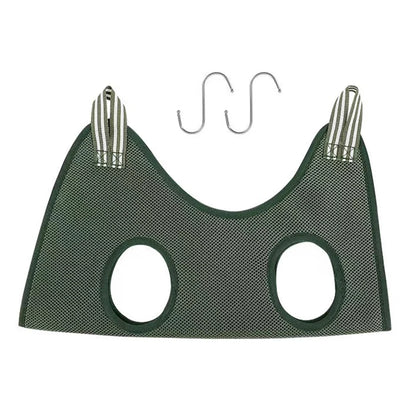 Pet Hammock Repairing Nail Auxiliary Holder Cat Dog Grooming Hammock Restraint Bag with 2 Hooks Cat Grooming Cleaning Holder