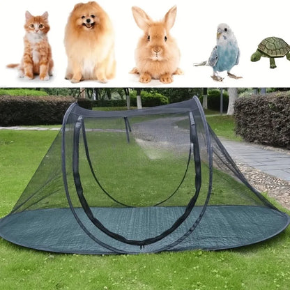 Portable Pet Folding Tent for Dogs/cats Outdoor Travel Camping Amusement Park Breathable and Comfortable Pet Game Tent Dog House