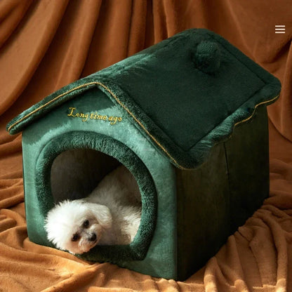Dog Kennels Four Seasons Universal Small Dog Houses Removable and Washable Warm Dog House Cat Kennel Pet Supplies House for Dogs