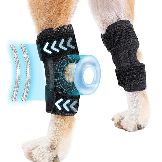 Protector Support Protects Bandage Pet Knee Pads Dogs Injury Recovery for Leg Hock Joint Wrap Breathable Injury Recover Legs Dog