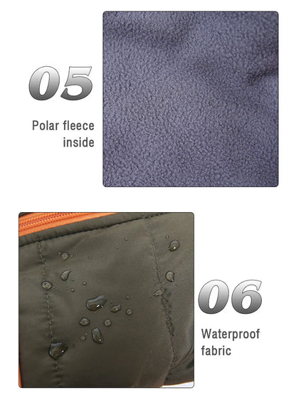 the PAWSHIELD HARNESS JACKET - Puppy Jacket, Waterproof Pet Clothes for Small Dogs with Harness, Winter Warm Chihuahua Vest, Yorkie Coat, French Bulldog Costume