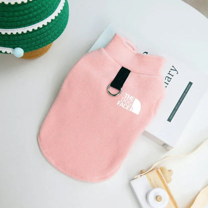 Pet Dog Clothes,Polar Fleece Warm Dog Vest,Fashion Comfortable and Breathable Dog Cothes,Clothes for Small and Medium-sized Dogs
