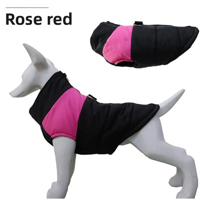 Winter Pet Clothes Warm Big Dog Coat Puppy Clothing Waterproof Vest Jacket For Small Medium Large Dogs Golden Retriever