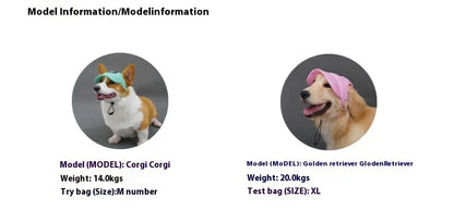 the SUNPAWS BREATHABLE HAT - New Summer Pet Dog Hat, Breathable Sun Protection, Ears Exposed Design, Golden Retriever, Dog Cap, Summer Shade Pet Accessories