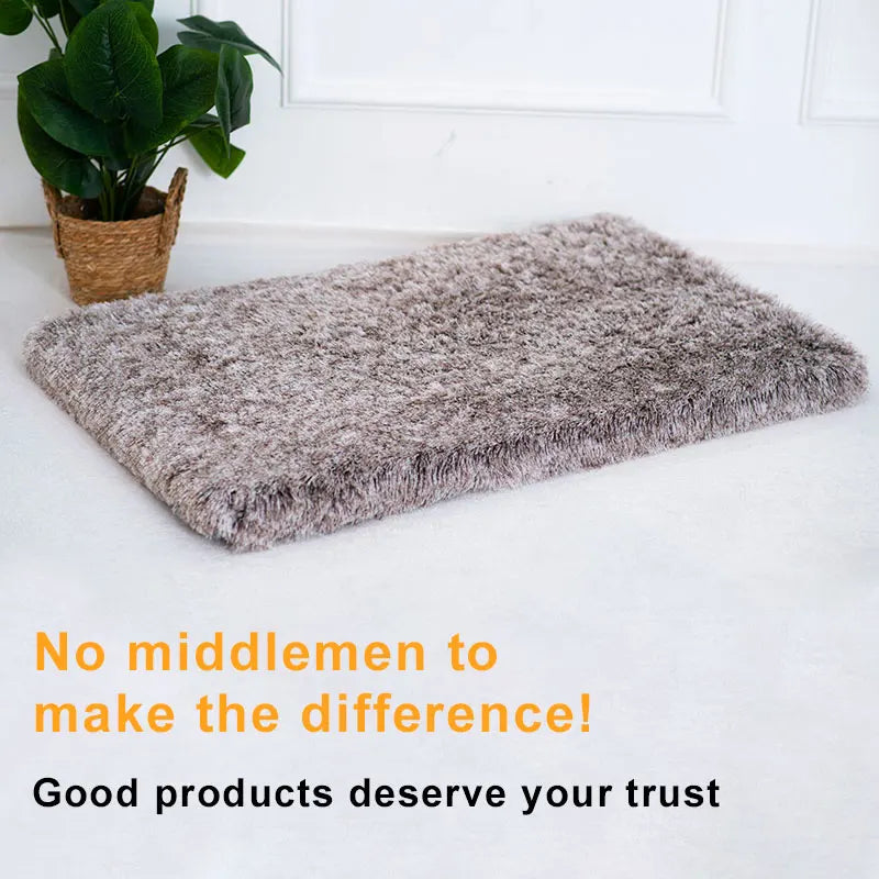 1 square soft cushion for orthopedic pet bed for small and medium sized large dogs and cats, easy to clean and durable