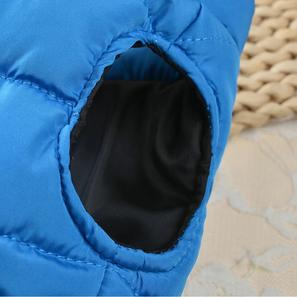 Warm Winter Dog Vest Clothes Thick Cotton Pet Clothing Autumn Winter Dogs Jacket Coat Outfit For Small Medium Large Dogs S-4XL
