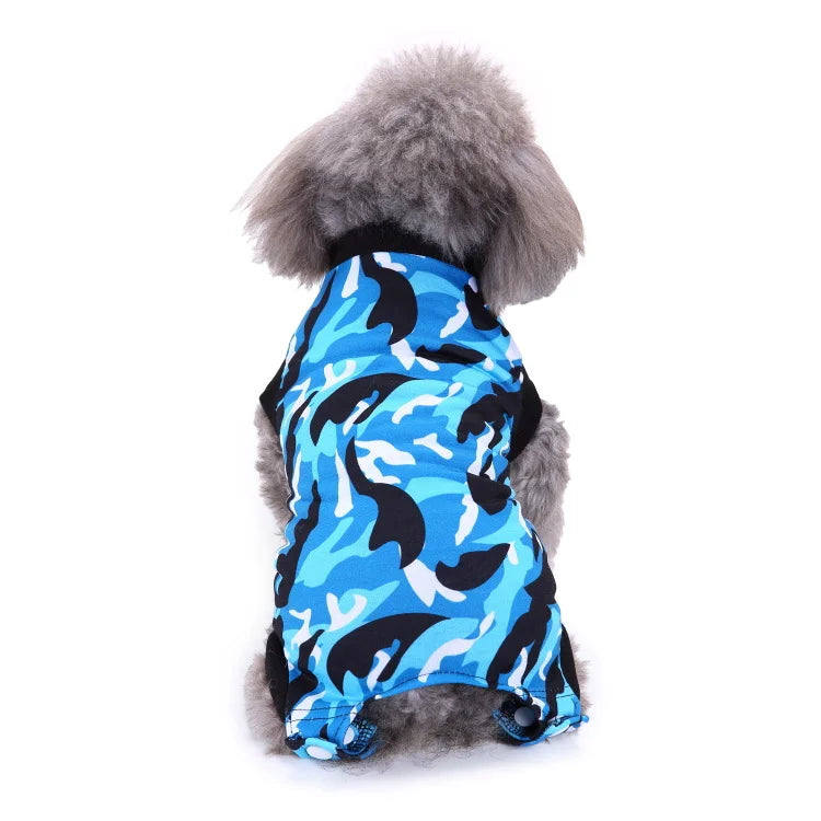 Pet Cat Recovery Surgical Costume Pet Dog Sterilization Clothes Pet Physiological Pants Anti-licking Vest for Abdomen Protect