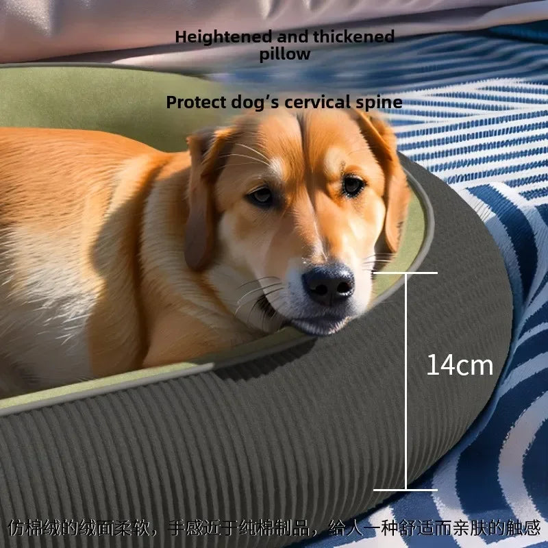 Dog Bed Super Soft Winter Warm Pet Sleeping Mat for Small Medium Dogs Cats Thicken Washable Dog Sofa Cushion Pet Accessories