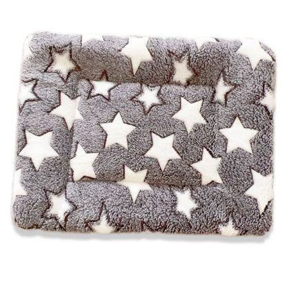 Pet Sleeping Mat Washable Plush Bed Mats for Cats Small Dogs Pad Blanket Warm Kitten Cushion Dog Accessories