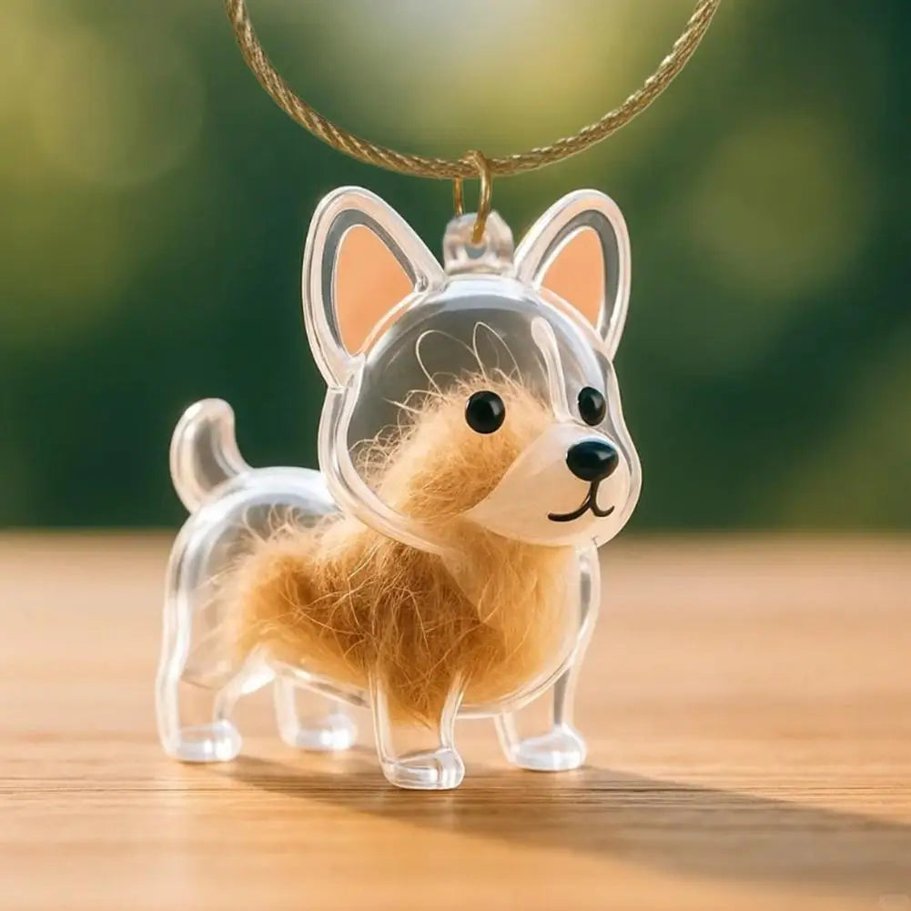 Keychain For Collecting Cat And Dog Hair, Fur Life Pendant For Dogs, DIY Pet Furs Collection Keychain, Pet Fur Keepsake