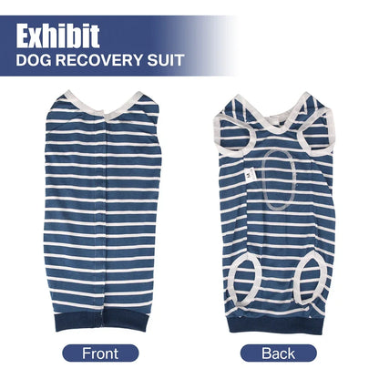 Recovery Suit for Dogs and Cats After Surgery Surgical Shirt for Female Male Pets Cone E-Collar Alternative Vest Prevent Licking