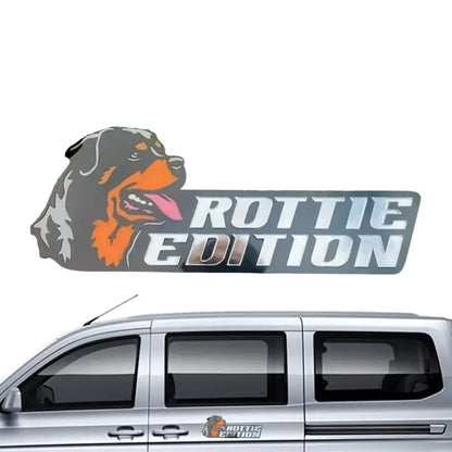 3D Dogs Badge Acrylic Funny Stylish Car Emblems & Badges German Shepherd Pit Bull Sticker Bulldog Decals Auto Exterior Stickers