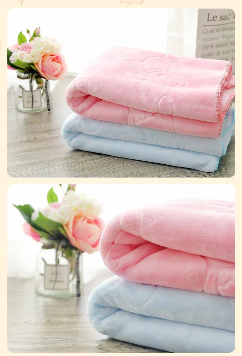 HOOPET  Winter Pet Blanket Thick Wool Feeling Blanket for Cats Dogs Babay Quilt Soft and Fluffy High Quality Dog Cat Blanket