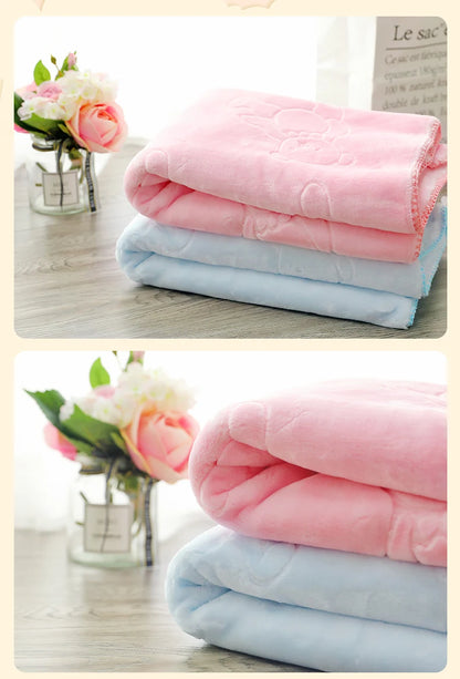 HOOPET  Winter Pet Blanket Thick Wool Feeling Blanket for Cats Dogs Babay Quilt Soft and Fluffy High Quality Dog Cat Blanket