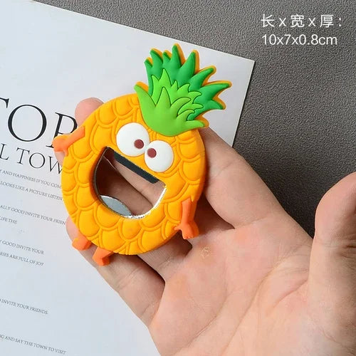 Cartoon Cute Animal Paw Wine Bottle Opener Beer Bottle Opener Cat Magnet Refrigerator Sticker Dog Fridge Magnet Beer Opener