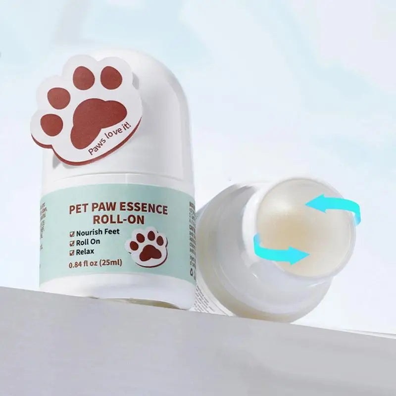 the ROLL-ON PAW BALM - Roll-On Paw Balm, Moisturizing Dog Paw Balm, Dog Paw Soother Balm, Dog Paw Protector Moisturizes & Soothes Irritated Paws Cream