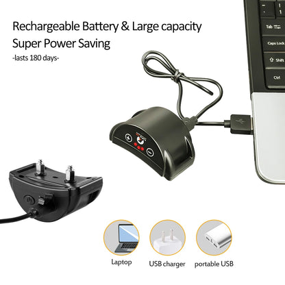 the ANTI-BARK COLLAR - Paipaitek Dog Anti-Barking Collar, IP65 Waterproof Adjustable Pet Dog Training Collar, Dog Trainer Device, Pet Supplies In-Stock